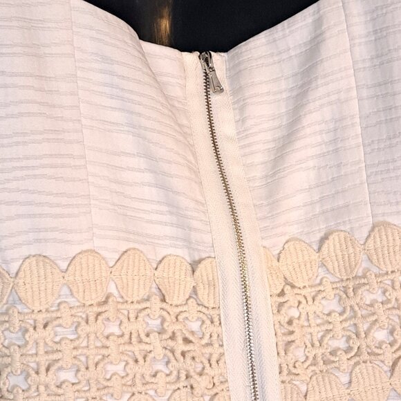 Donna Morgan White NWT A-Line Dress - Picture 6 of 9